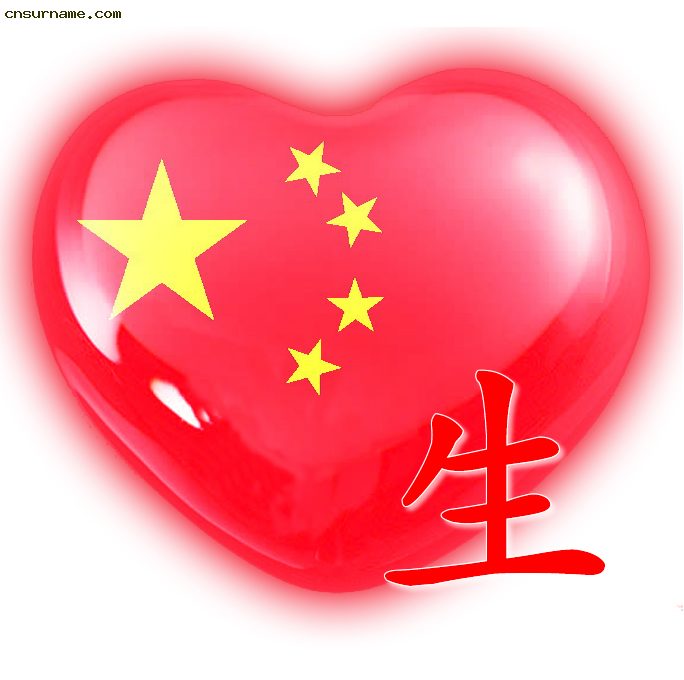 百家姓中国心、我的中国心、红心、QQ头像、爱国心定制（姓氏定做）