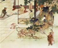 文化资料：清 焦秉贞《孔子圣迹图》 孔氏后裔、画家孔维克所绘《杏坛讲学》 日本 阿部正伦《孔子（文化资料）.jpg