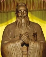 文化资料：清 焦秉贞《孔子圣迹图》 孔氏后裔、画家孔维克所绘《杏坛讲学》 日本 阿部正伦《孔子（文化资料）.jpg