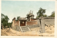 清末洛阳县文庙实景,如今仅留下“孔子入周问礼碑”(胜迹史料).jpg