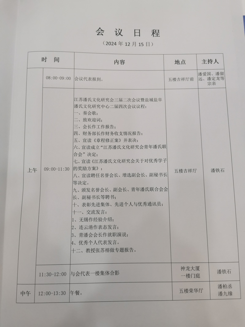 江苏潘氏文化研究会与盐城盐阜潘氏文化研究中心重要会议成功举行（宗亲活动记录）.jpg