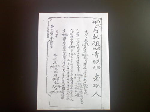 青氏家谱