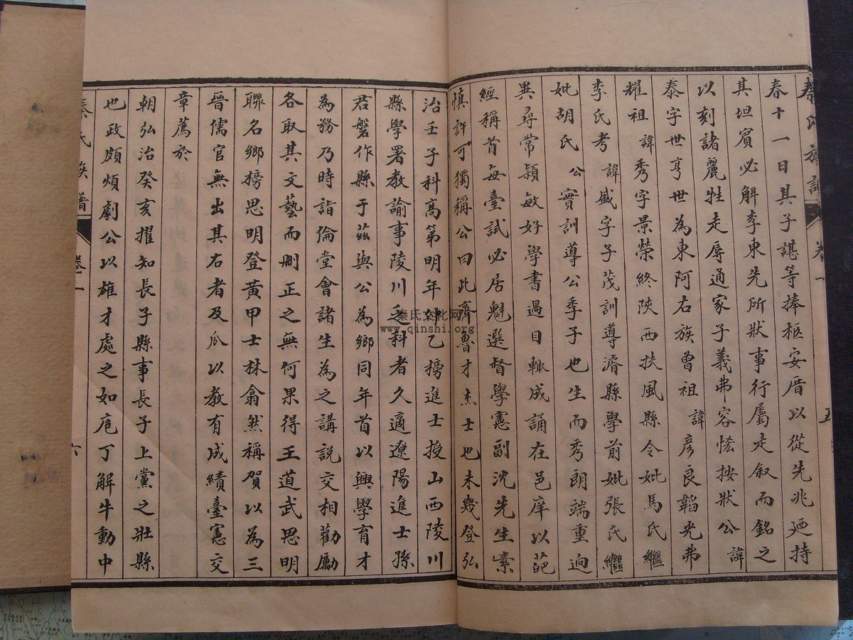 山东省东阿秦氏族谱（谱牒资料）.jpg