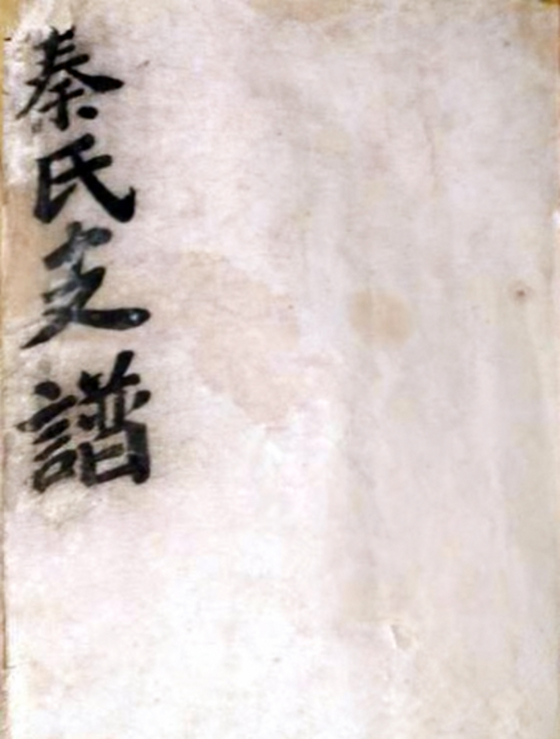 山东省泰安市肥城市湖屯镇钱庄秦氏家谱（谱牒资料）.png