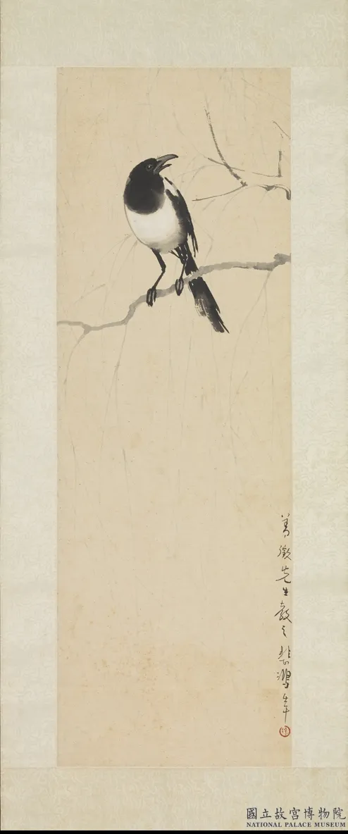 民国徐悲鸿喜鹊 徐悲鸿.png