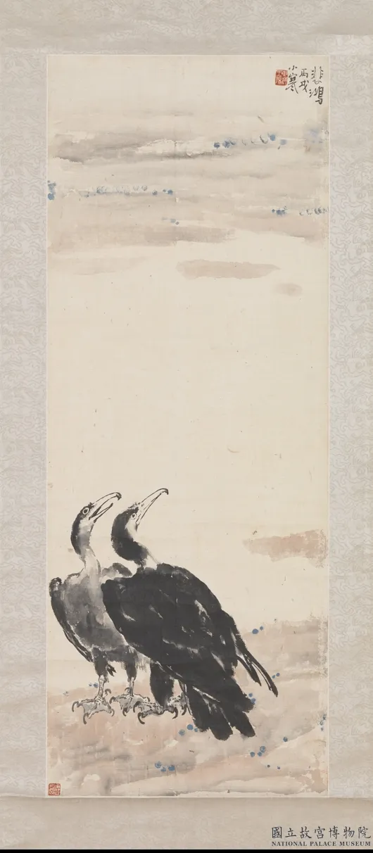 民国徐悲鸿水禽 徐悲鸿.png