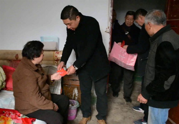 福建省邵武张三丰文化研究会开展“情暖困难乡亲” 新春慰问活动（文化资料）.bmp
