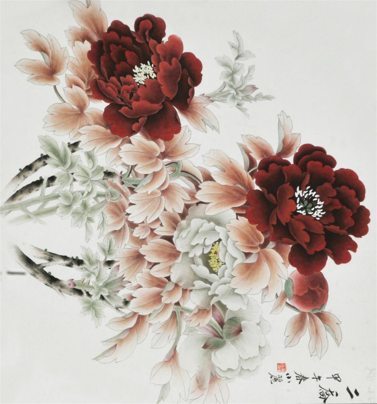《2014天能杯世界挥公颂第二届书画摄影大赛》绘画作品展（文化资料）.jpg