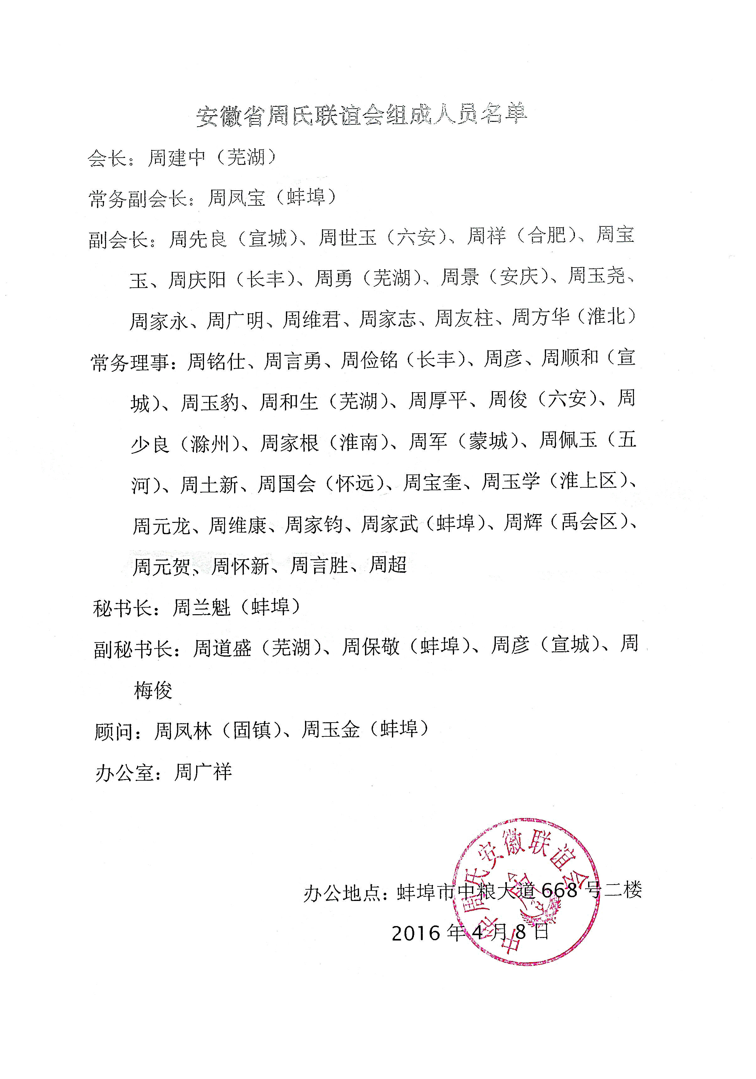 安徽省周氏联谊会组成人员名单（2016.04.08）（宗亲交流）.jpg