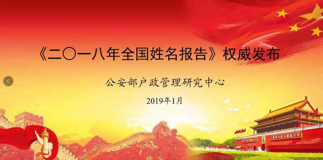 2018年全国姓名报告公布，你的姓名上榜了吗？（文化辑录）.jpg