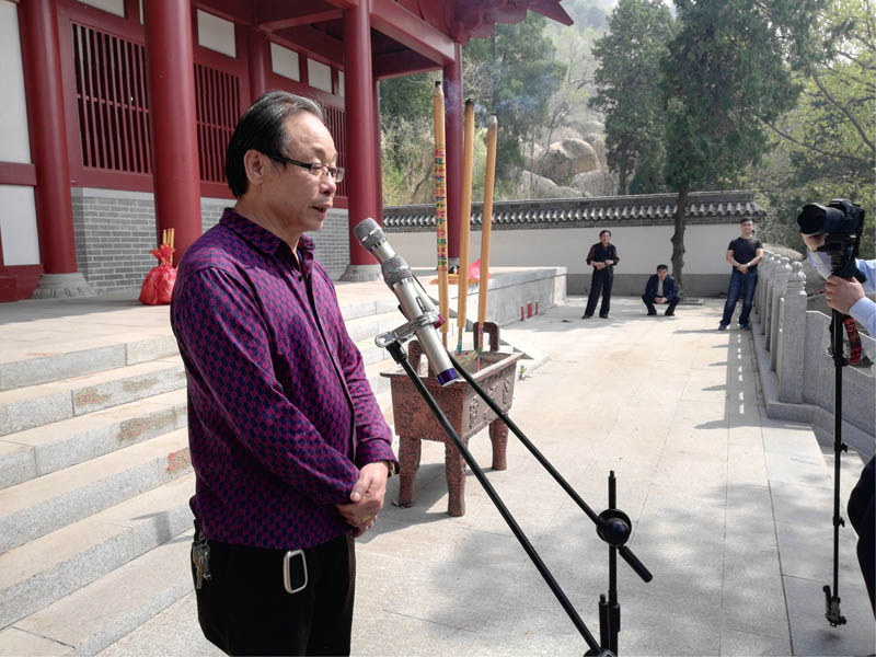 全国朱氏族人代表在世界朱氏族人发祥地邹城峄山举办祭祀活动 ...（祭祖纪事）.jpg